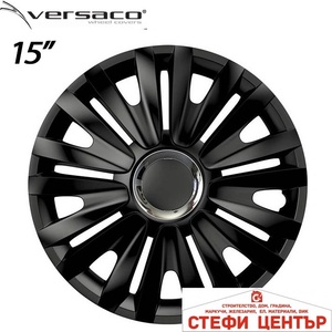 Versaco Тасове за джанти 15'' Versaco Royal RC Black (56364) - steficenter
