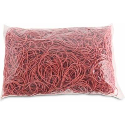 Gumičky Office Products 100mm 1kg červené