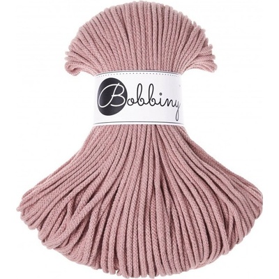 Bobbiny bavlněná šňůra JUNIOR 3mm blush