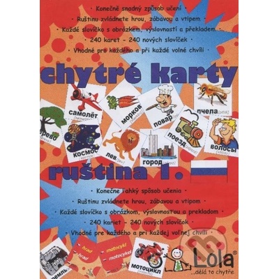 Chytré karty - ruština slovíčka 1