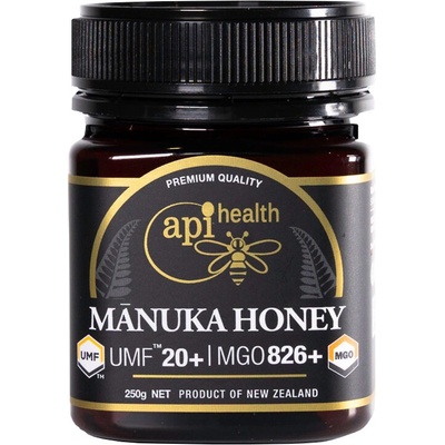Api health - nz Manuka Honey/ Монофлорен пчелен мед от манука UMF 20+/ MGO 826 x 250 g | Api Health (RE_892692 API NZ)