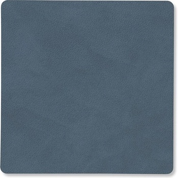 LIND DNA Подложка за чаша square nupo 10 х 10 см, тъмно син, кожа, lind dna (lind982498)