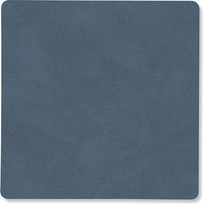 LIND DNA Подложка за чаша square nupo 10 х 10 см, тъмно син, кожа, lind dna (lind982498)