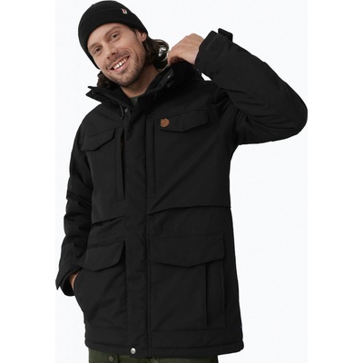 Fjällräven pánska páperová bunda Nuuk Parka black F86668