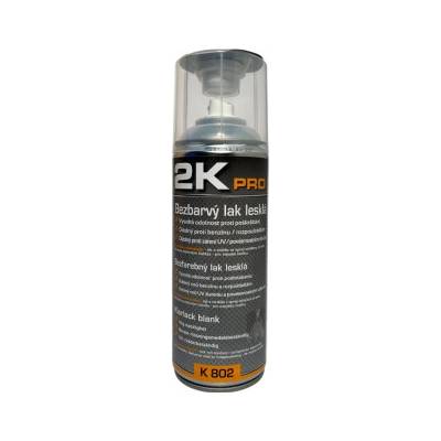 2K PRO dvousložkový bezbarvý lak s tužidlem LESK - 400 ml