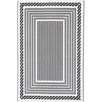 Bizzotto КИЛИМ kashan 180x270cm БЯЛ/ЧЕРЕН (0607748)