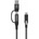 VivoLink PROUSBCMM1.5ADP USB cable 1.5 m USB 3.2 Gen 2 (3.1 Gen 2) USB C Black