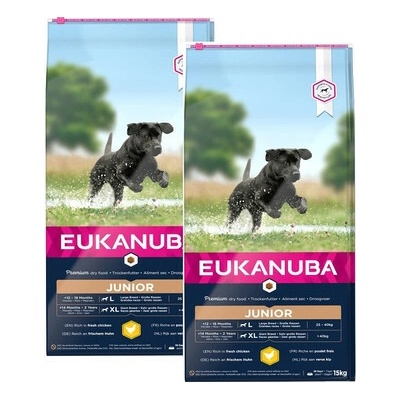 Eukanuba Developing Junior Large Breed 2 x 15 kg