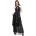 Devil fashion дамска рокля DEVIL FASHION - Black Gothic Sexy - SKT213