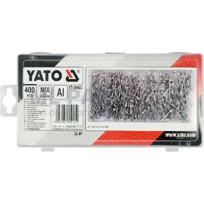 Sada nýtů 400 kusů YATO YT-36420