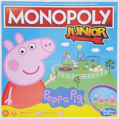 Hasbro Monopoly Junior: Prasátko Peppa CZ