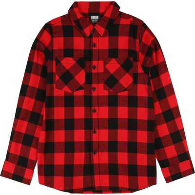 Urban Classics Риза червено, размер 110-116