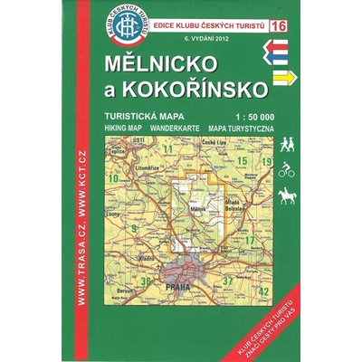 Soubor map 16 Mělnicko a Kokořínsko 1:50 000