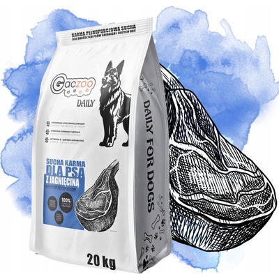 Gaczoo Daily jehněčí 20 kg