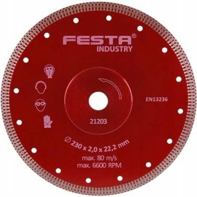 Festa Diamantový kotouč INDUSTRY 200x2x25. 4 mm