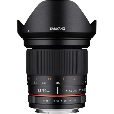 Samyang 20 mm f/1.8 ED AS UMC Pentax K