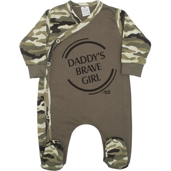 New Baby Overal Army Girl