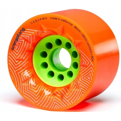 Orangatang Caguama, 85mm Oranžová (Sada - 4 ks)