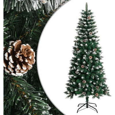 Shumee Umelý vianočný stromček s podstavcom zelený 210 cm PVC