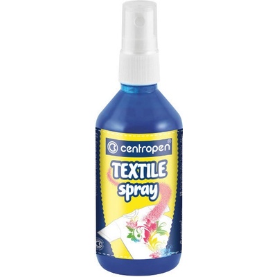 CENTROPEN Barva na textil 1139 sprej 110 ml modrá