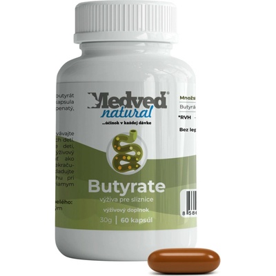 Medveď natural Butyrate 60 kapsúl