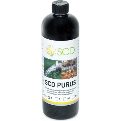 SCD Purus živé baktérie do žumpy a ČOV 1 l fľaša