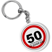 Přívěsek na klíče IMPAR kulatá Ty jedeš dál 50