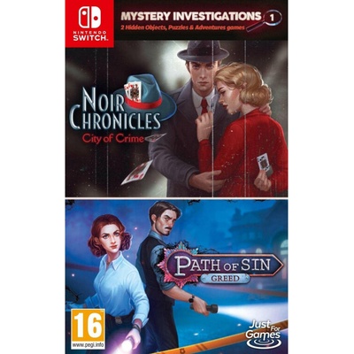 Mystery Investigations 1 (Noir Chronicles: City of Crime + Path of Sin: Greed)
