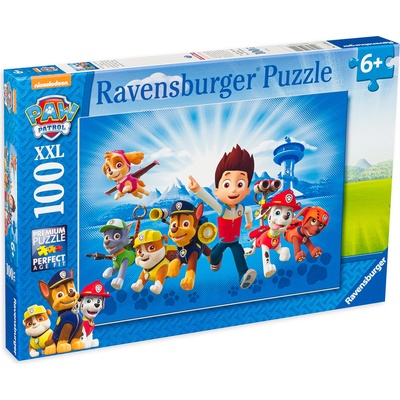 Ravensburger Пъзел Ravensburger от 100 XXL части - Пес патрул екип (10899)