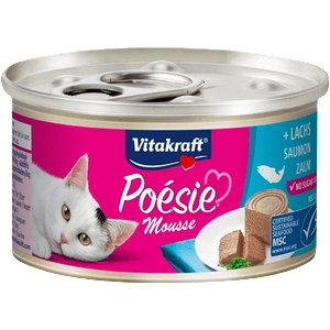 Vitakraft POÉSIE Мус със сьомга - 85 г
