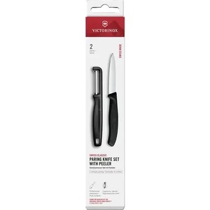Victorinox Комплект Victorinox Swiss Classic, нож и белачка, черни (6.7113.21)