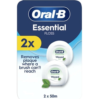 Oral-B Essential dentální nit Mint 2 x 50m