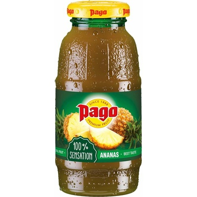 Pago ananásový džús v skle 200 ml