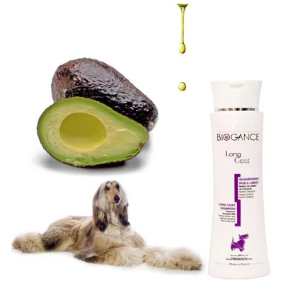 BIOGANCE Long coat shampoo - за дългокосмести кучета 250мл