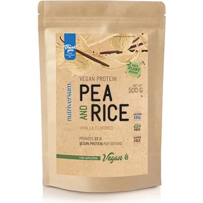 Nutriversum Pea & Rice Vegan Protein 500 g