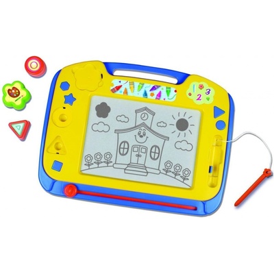 Magnetická tabulka kreslící plast v krabici 44x33x4cm