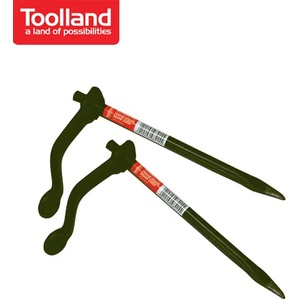 ToolLand Комплект строителни стяги 200 mm, 2 бр / Toolland HE984162 / (TLN HE984162)