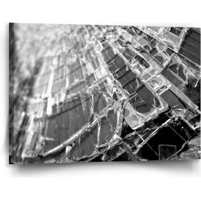 Sablio Obraz Rozbité sklo - 90x60 cm