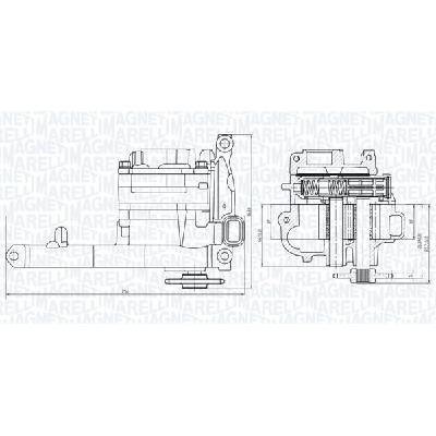 Olejové čerpadlo MAGNETI MARELLI 351516000071