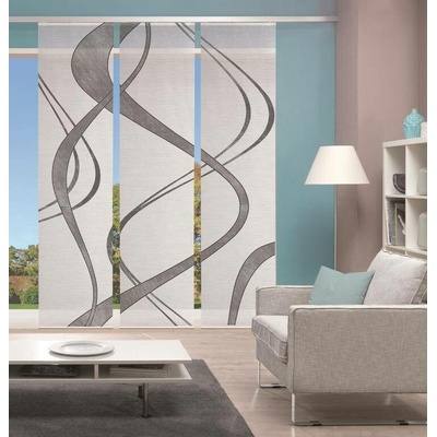 Home Wohnideen japonská stěna 84844 TIBANO levá 8007 antracit 260x60 cm (v x s)