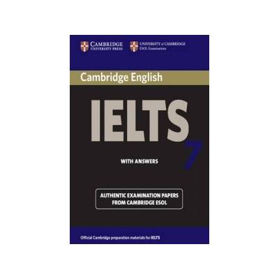 Cambridge IELTS 7 Student's Book with answers - Cambridge ESOL