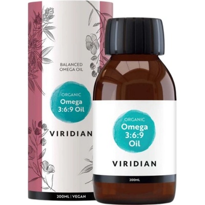 Viridian 100% Organic Omega 3:6:9 Oil 200 ml