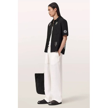 AllSaints Риза с лен AllSaints KARLTON (M051SE)