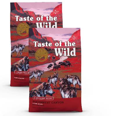 Taste of the Wild Southwest Canyon Canine 2 x 5,6kg