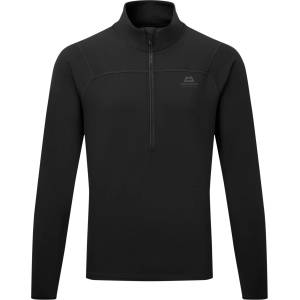 Mountain Equipment Мъжки поларен пуловер Mountain Equipment Jorasses Lite Zip-T Fleece jumper - Black (005-7676-0111)