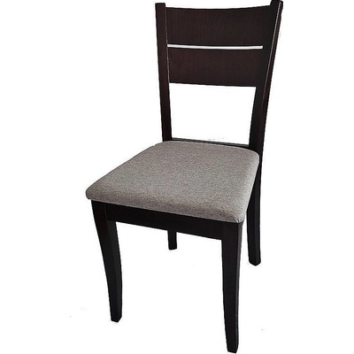 ЕВРОМАР Трапезен стол sam венге / бежово