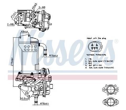 AGR-modul NISSENS 98325