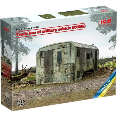 ICM Truck box of military vehicle KUNG 1:35
