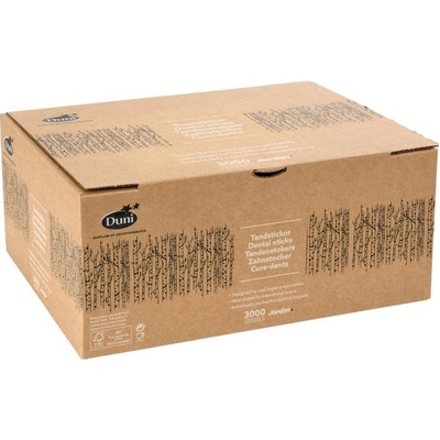 DUNI Dent.stick drevo 3 × 3000 unprinted