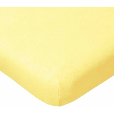 Tibex prostěradlo jersey Deluxe vanilkové 90-100x200-220